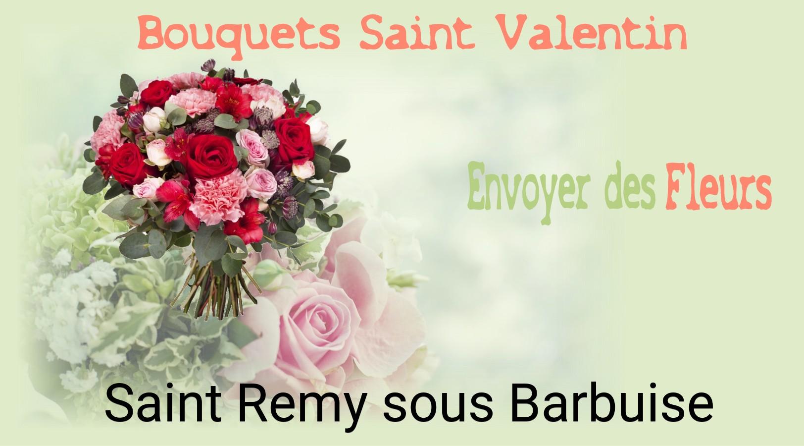 Roses de Saint-Valentin livrées à Saint-Remy-sous-Barbuise